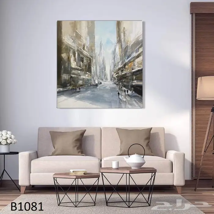 لوحات كانفس تصاميم مميزة توصيل مجاني لباب البيت 8
