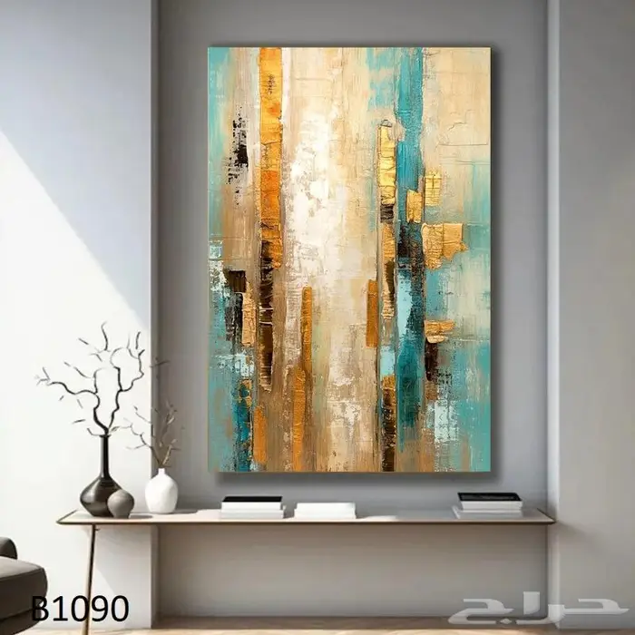 لوحات كانفس تصاميم مميزة توصيل مجاني لباب البيت 32