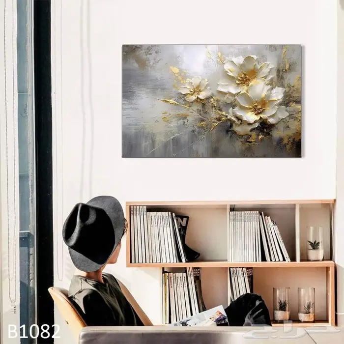 لوحات كانفس تصاميم مميزة توصيل مجاني لباب البيت 37