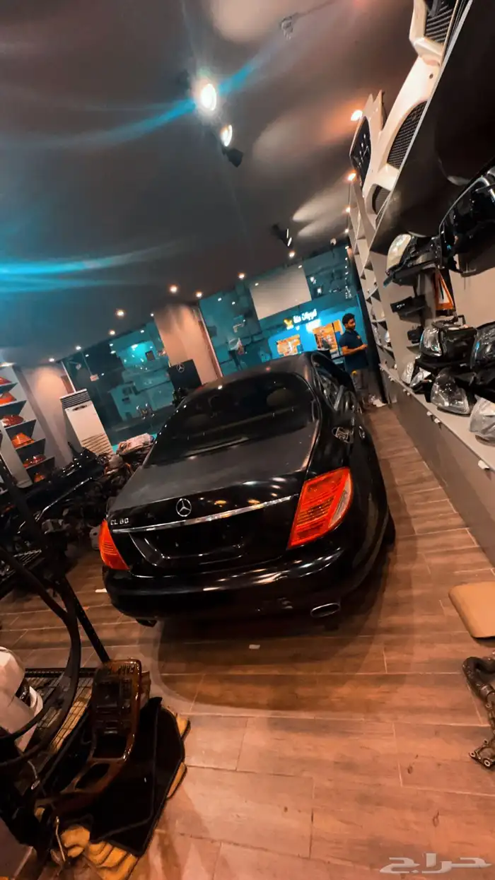 مرسيدس CL500 2008 تشليح قطع غيار فقط 1