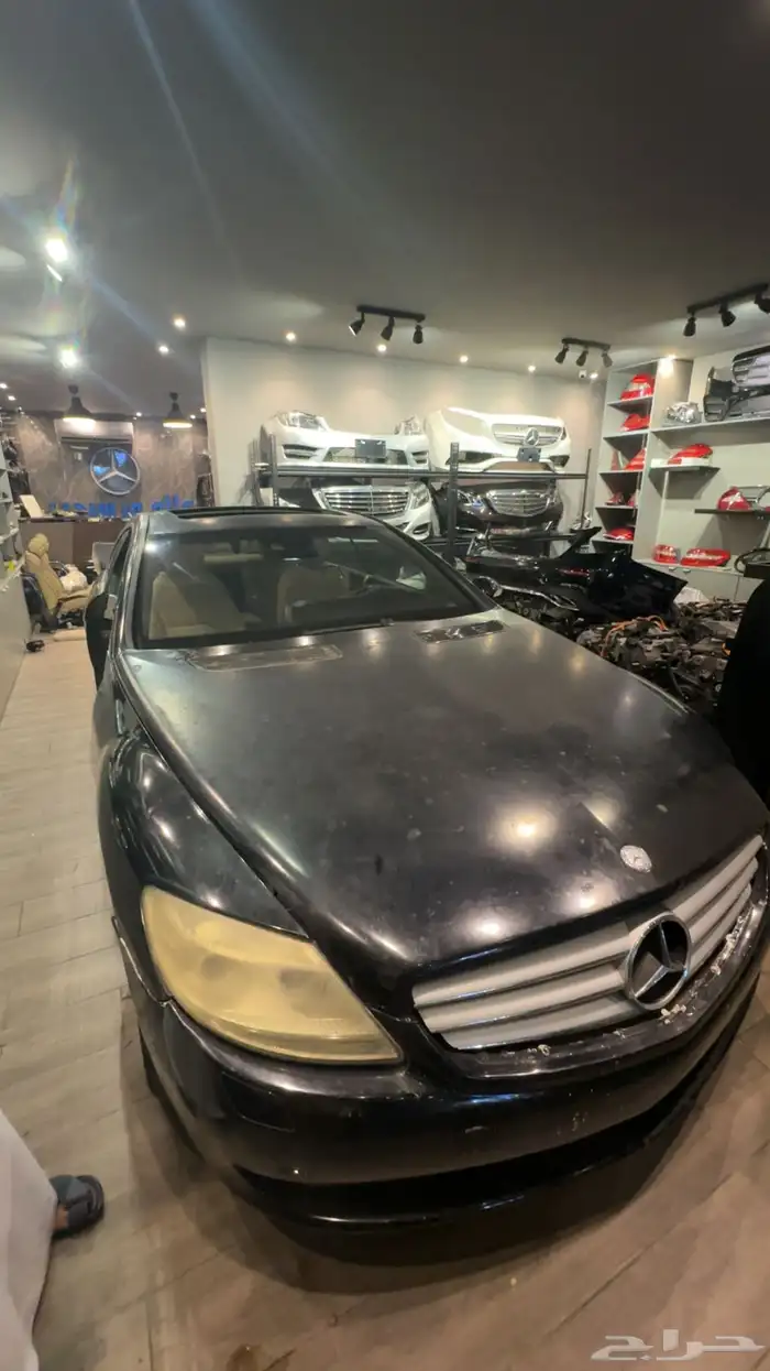 مرسيدس CL500 2008 تشليح قطع غيار فقط 4