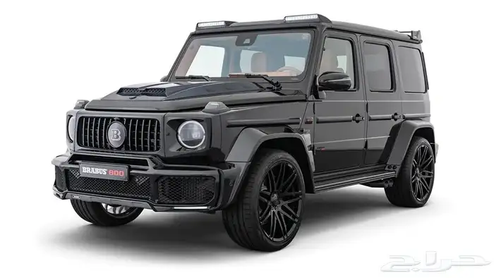 جناح كاربون جي كلاس BRABUS برابوس غطاء سبير 18