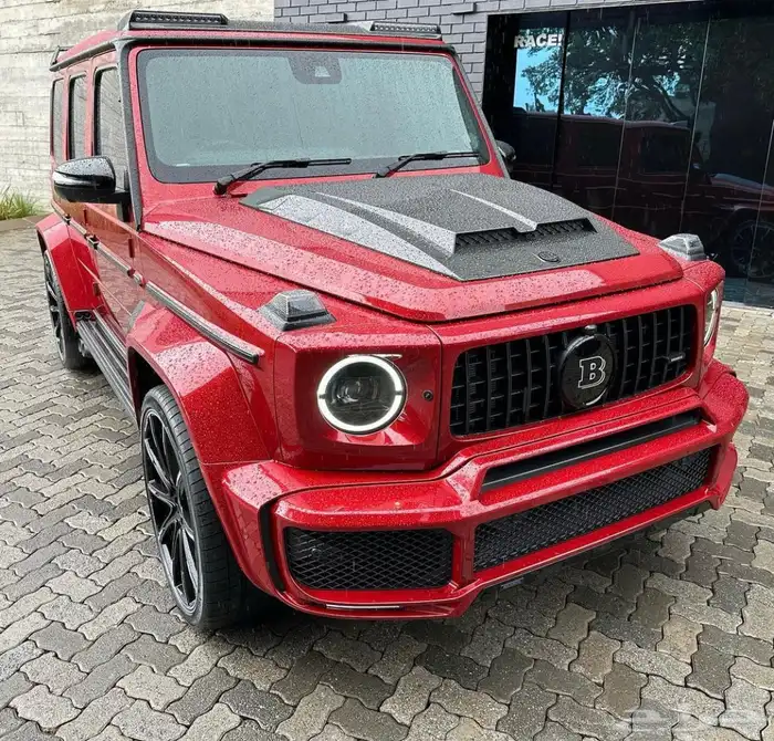 جناح كاربون جي كلاس BRABUS برابوس غطاء سبير 41