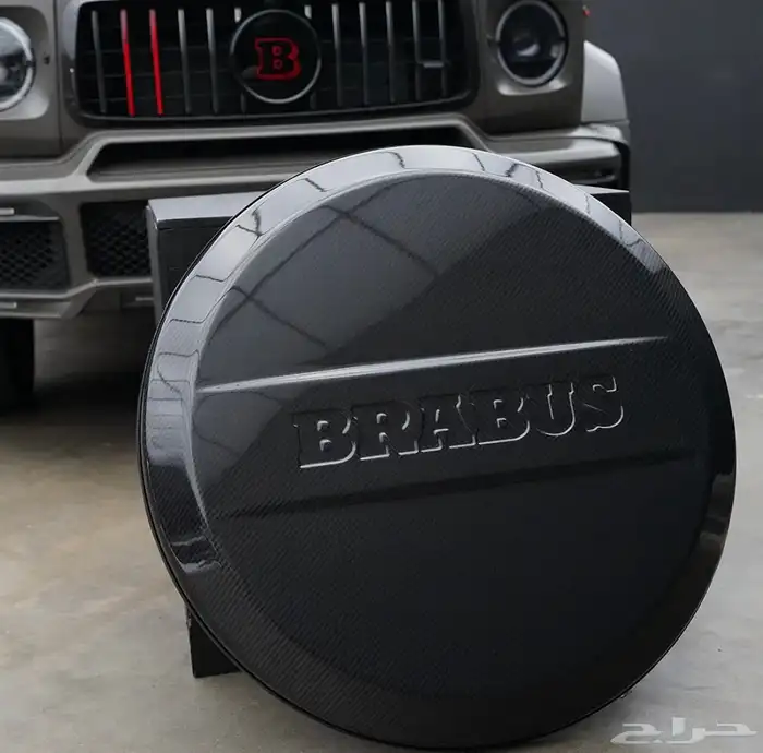 جناح كاربون جي كلاس BRABUS برابوس غطاء سبير 3