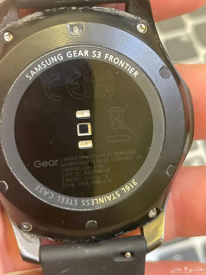 ساعه سامسونج قير s3 كلاسك نظيف 4