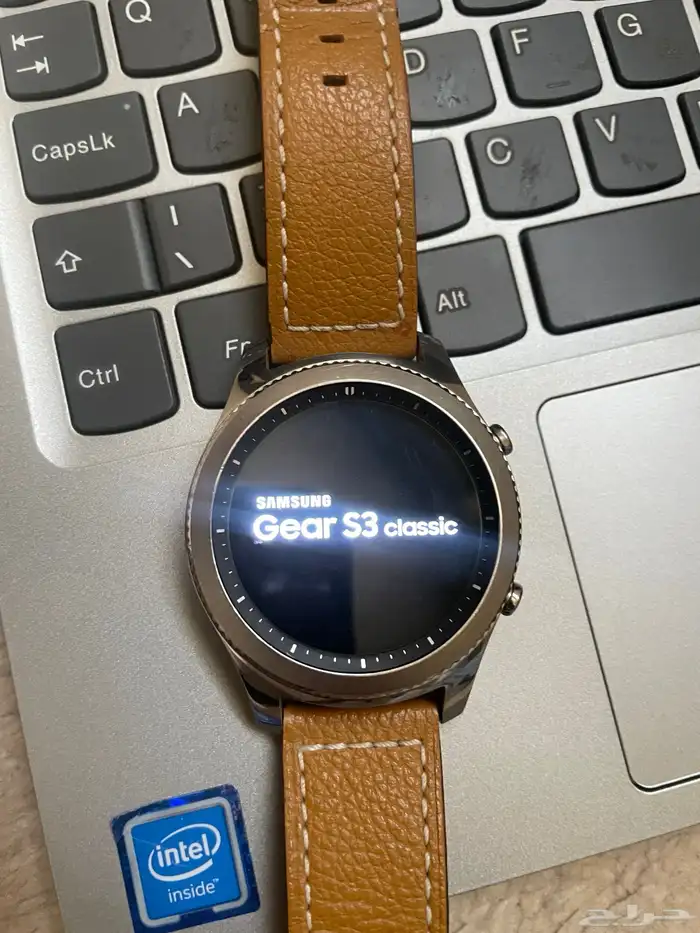 ساعه سامسونج قير s3 كلاسك نظيف 0