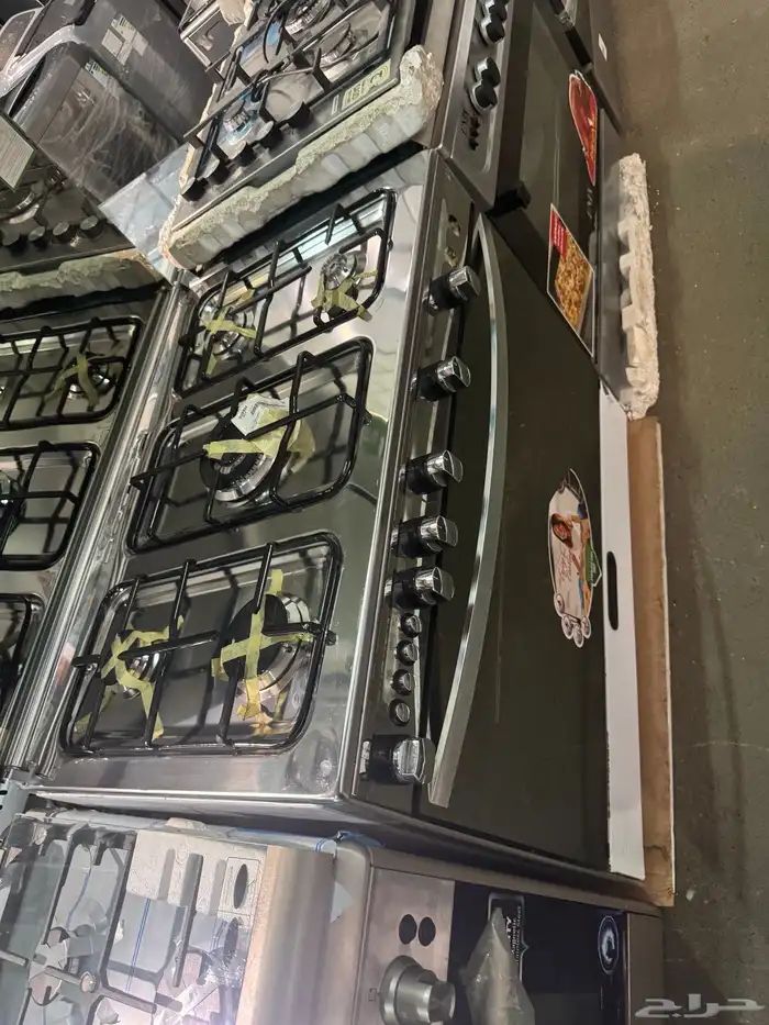 فرن غاز تكنو خمس عين مقاس90 60 1