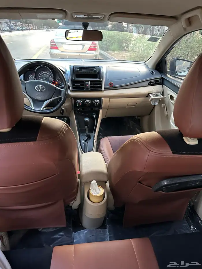 يارس 2014 ماكينة قير بودي وكالة شرط نظيفة بحالة الجديد 38