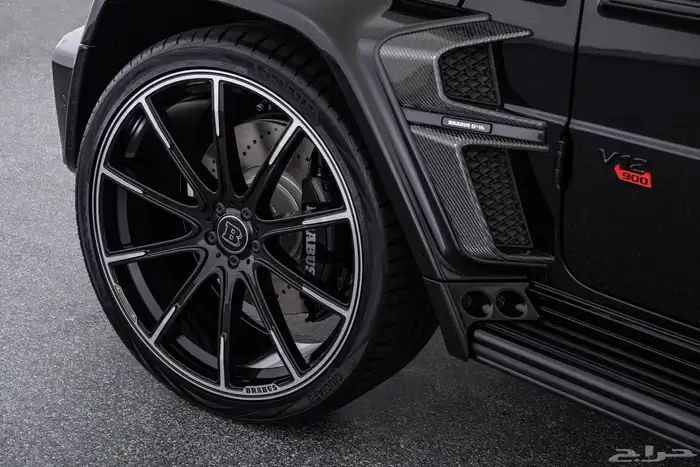 جناح كاربون جي كلاس BRABUS برابوس غطاء سبير 54