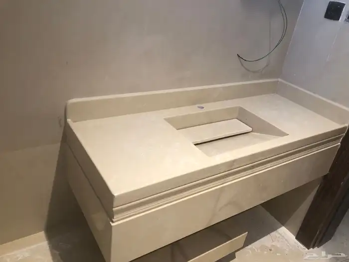 مغاسل رخام طبيعي وصناعة ومطبخ وطولات الانجاز 3ايام 14