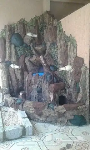 ديكورات اسمنتيه وشلالات تراثيه 14