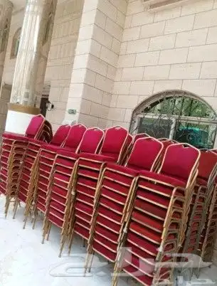 تأجير كراسي عزاء وكل ما يلزم العزاء بإسعار منافسة 0