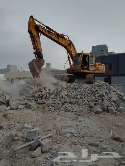 بوكلين حفار للايجار في الفروسيه عسفان 0