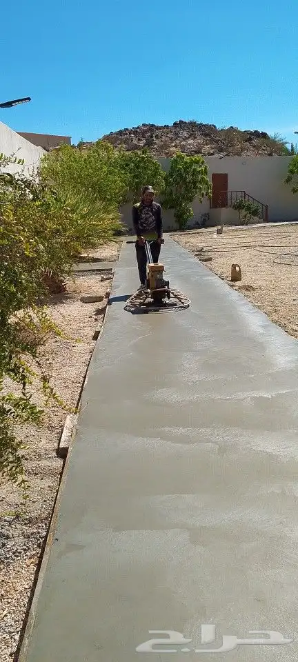 صبة مروحة نظافة صبة ميزانية سطح ميول صبة ارضيات صبة مطبوعة 0