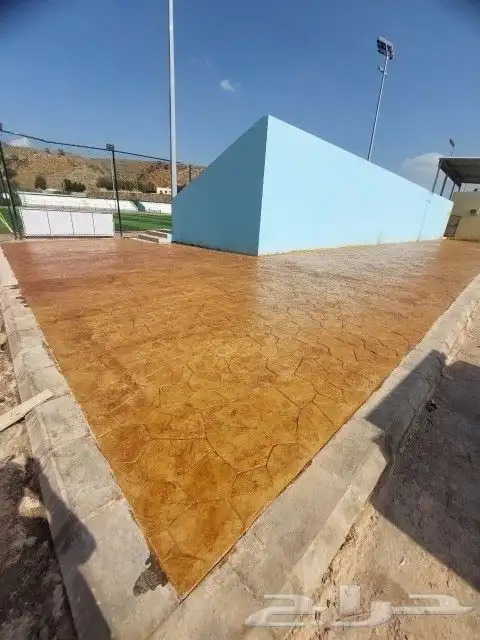 صبة مروحة نظافة صبة ميزانية سطح ميول صبة ارضيات صبة مطبوعة 5