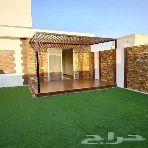 تنسيق حدائق شلالات نوافير عشب صناعي 9