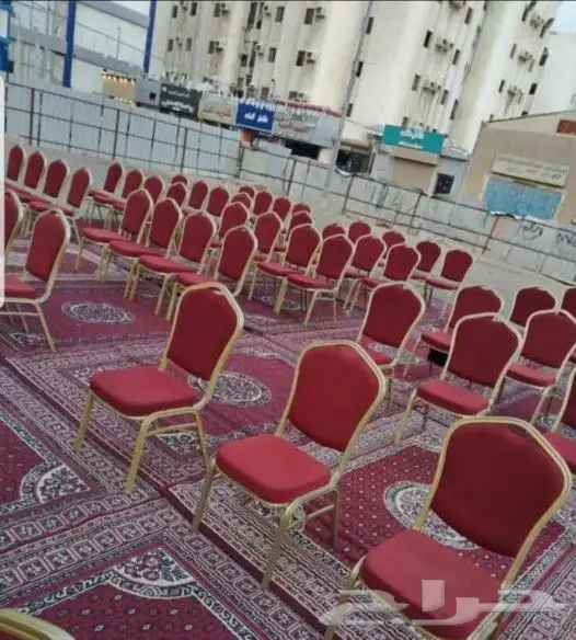 تأجير كراسي عزاء وكل ما يلزم العزاء بإسعار منافسة 1