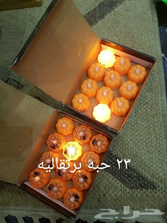 شموع ليد كبير وسط صغير 11