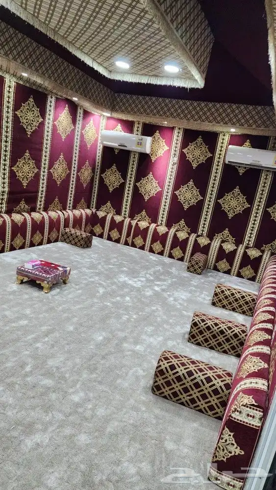 استراحه فخمه ومجدده في ابحر الجنوبيه 800م عن البحر للايجار 4