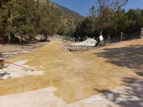 صبة مروحة نظافة صبة ميزانية سطح ميول صبة ارضيات صبة مطبوعة 6