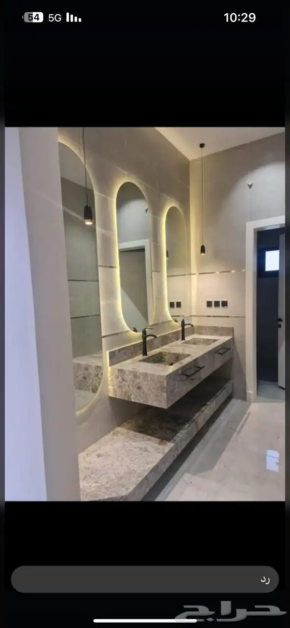 مغاسل رخام طبيعي وصناعة ومطبخ وطولات الانجاز 3ايام 7