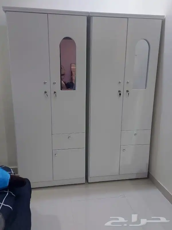 دولاب ملابس بابين جديدة 0