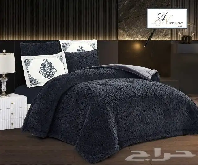 لحافات شتوية مخمل وفرو جديدة 11