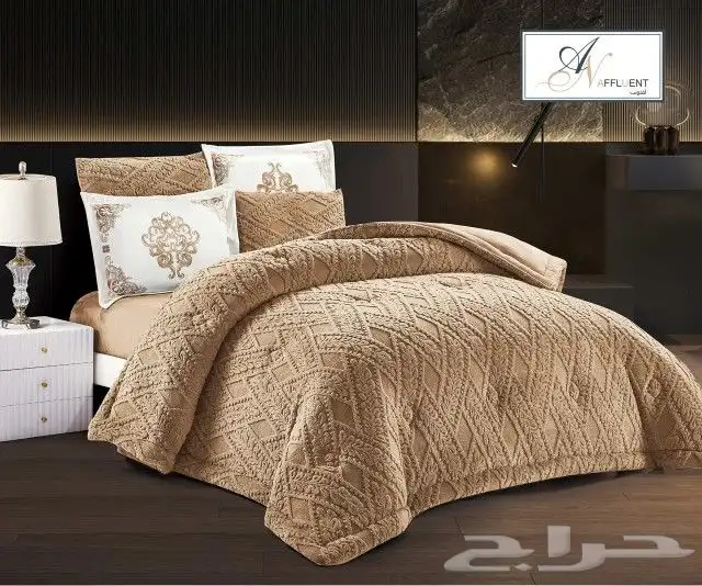 لحافات شتوية مخمل وفرو جديدة 7
