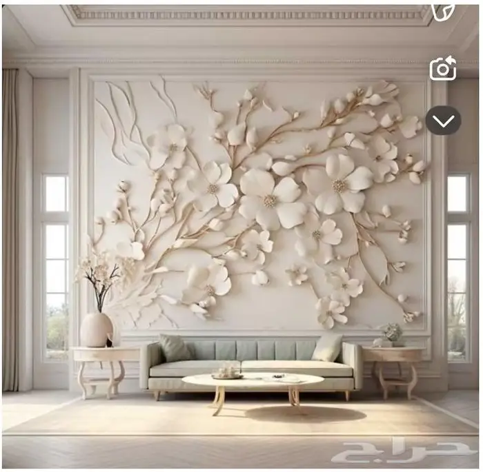 لوحات جدارية ديكور حائط 3D ثري دي 37