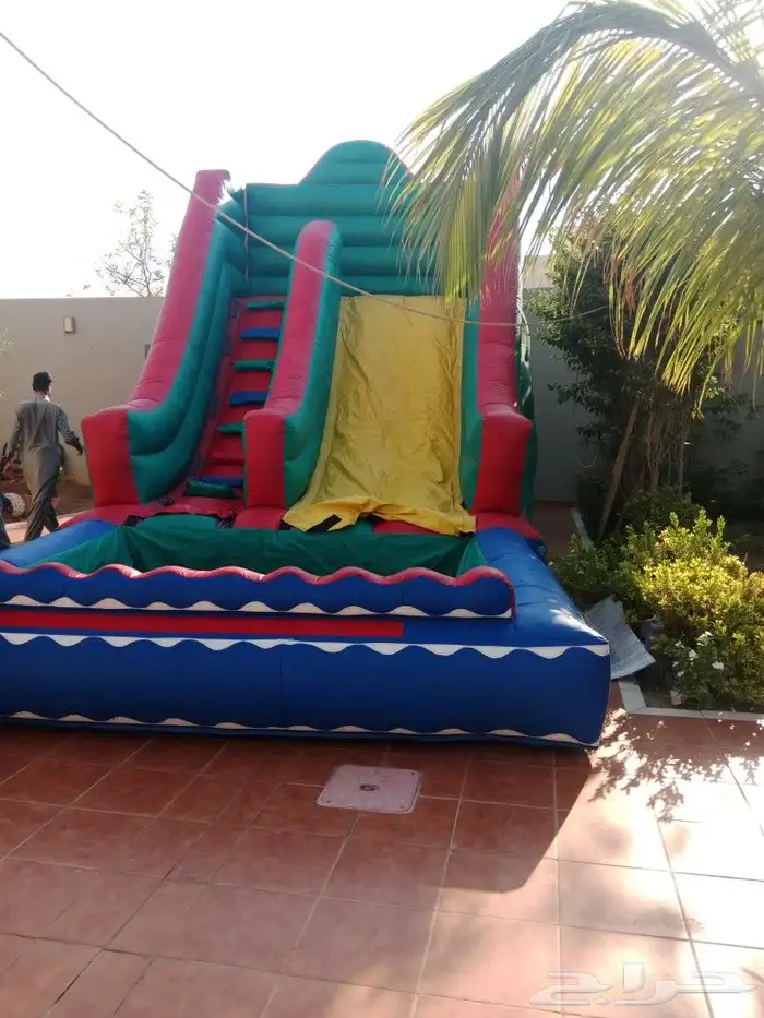 ايجار يومي ملعب صابوني زحليق نطيطات جده 2