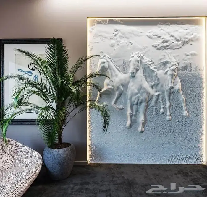 لوحات جدارية ديكور حائط 3D ثري دي 31