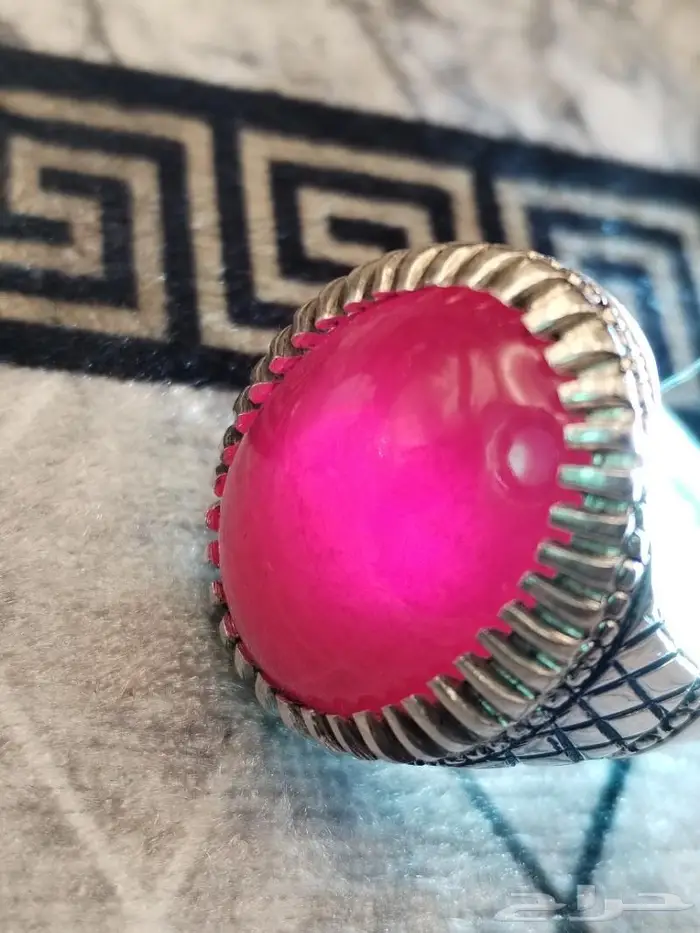 حجر ياقوت بانكوك على صياغة العمدة 0