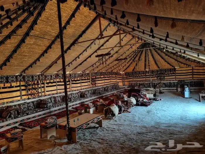 تركيب الخيام وبيوت الشعر تفصيل شراعات المطر 3