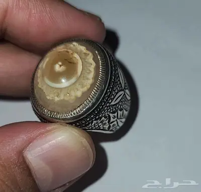 خاتم عقيق سليماني هندي مشروط 0