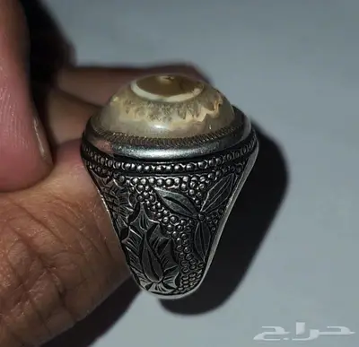خاتم عقيق سليماني هندي مشروط 1