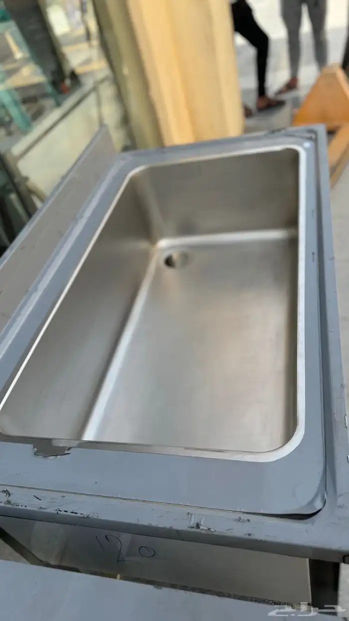 مجلى حوض ستيل بانيو مغسلة ستانلس استيل تجهيز مطاعم بوفيه 6