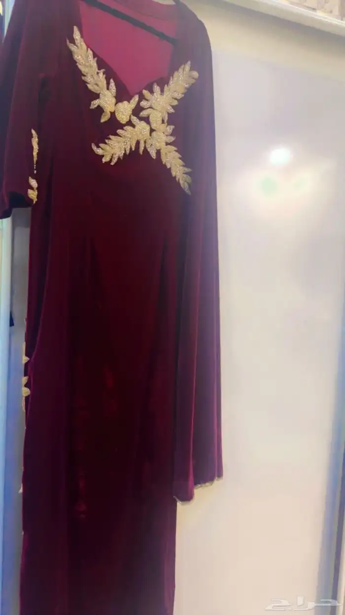 فساتين مخمل تصاميم خاصه 1