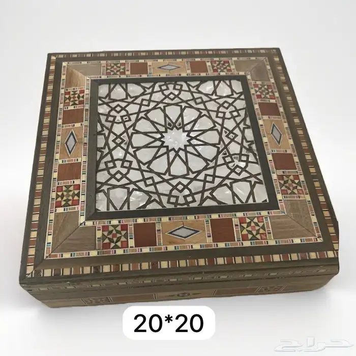 صناديق خشب موزاييك 0
