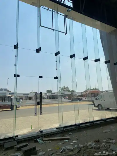 زجاج دربزين مع زجاج دبل اجلاس 12