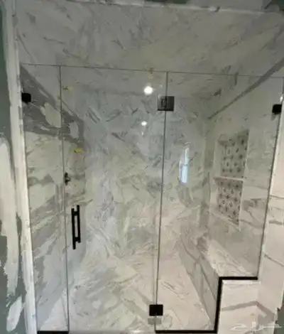 زجاج دربزين مع زجاج دبل اجلاس 7