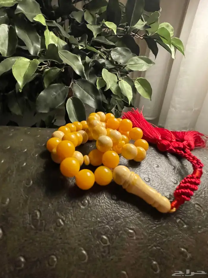 سبحة تراب كهرمان 1