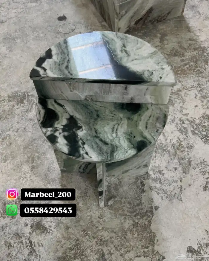 طاولات ومغاسل رخام 3