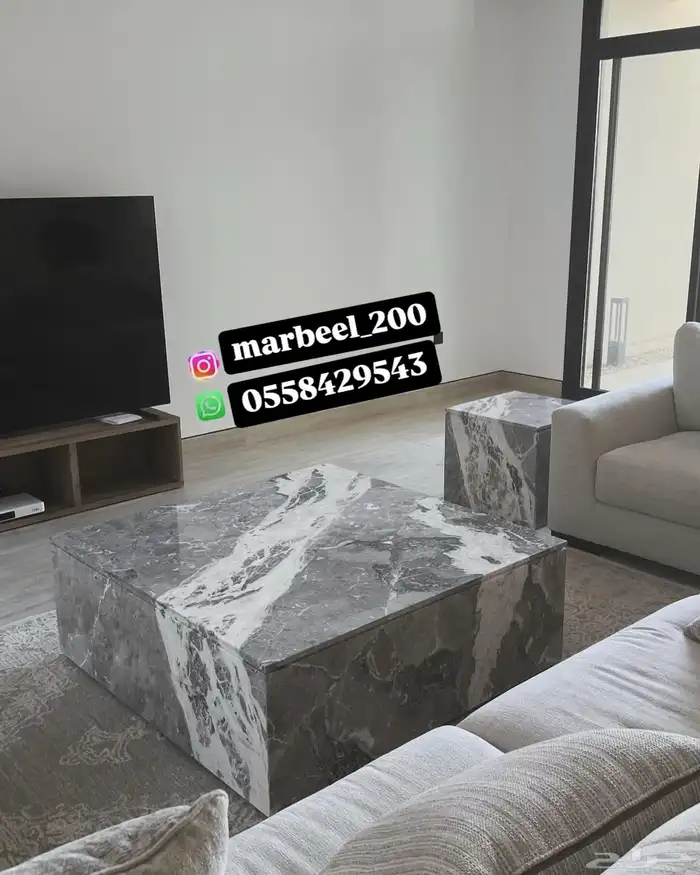 طاولات ومغاسل رخام 15