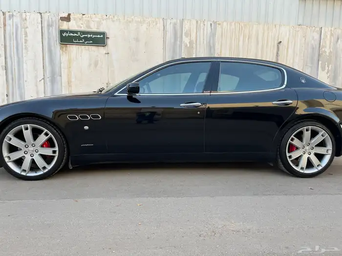مازيراتي كواتروبورتي sport GT 2007 مكينةF1 مخزن فيراري 26