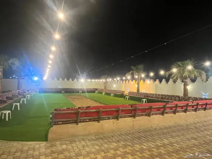 استراحة القلعة للمناسبات والزواجات للايجار اليومي ببريدة 6