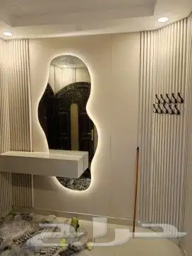 ابواب خشب ابواب مخفي ديكورات بديل الشيبورد بارتيشن 6