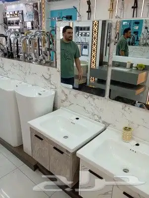 مغاسل ديكور فايبر مقاسات صغيرة عمق اقل من 40سم 3