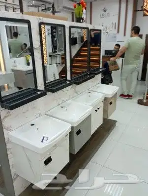 مغاسل ديكور فايبر مقاسات صغيرة عمق اقل من 40سم 9