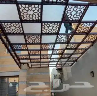 حداد مظلات وسواتر جلسات 3