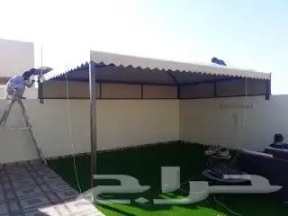 حداد مظلات وسواتر جلسات 5